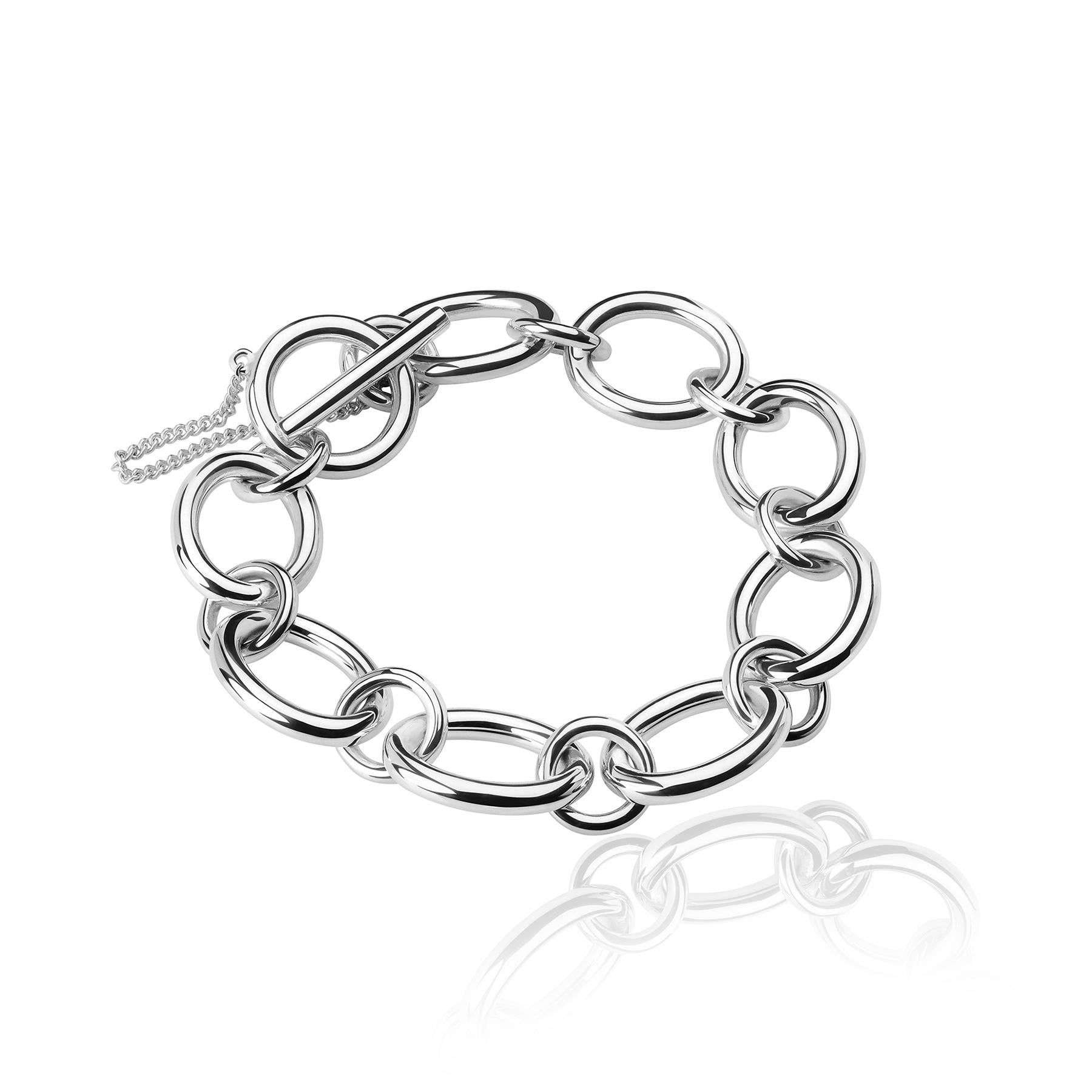 Rocío Sterling Silver Bracelet For Sale 1