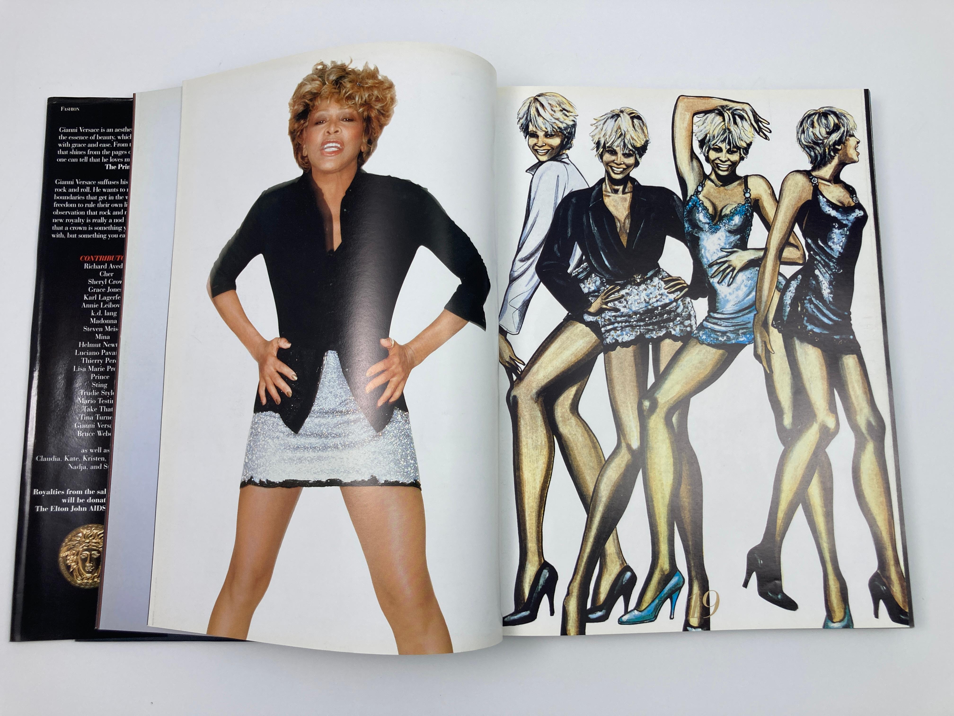 Rock and Royalty Gianni Versace Livre de table à couverture rigide, 1ère édition Grand format en vente 5