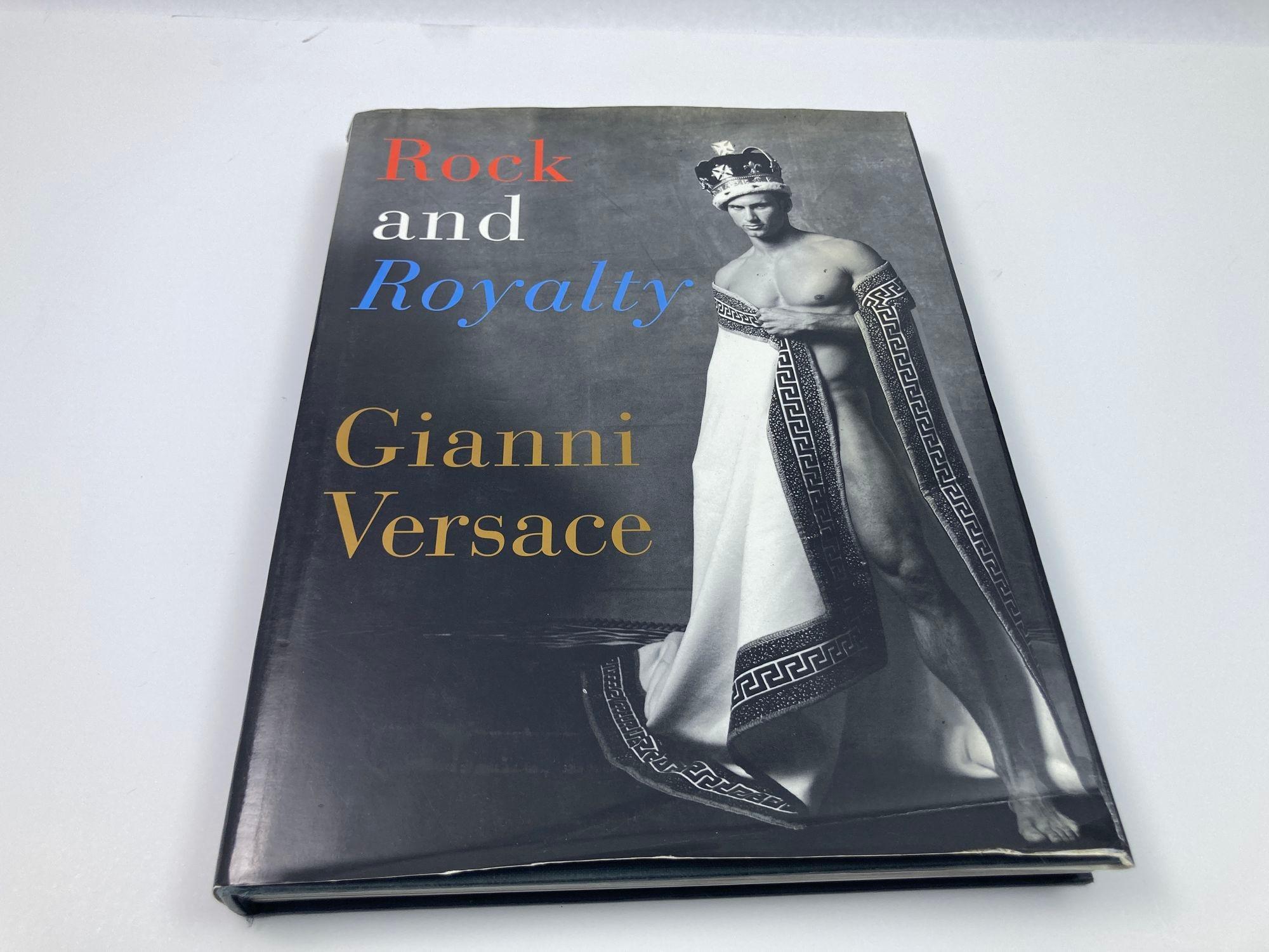 Rock and Royalty Gianni Versace Hardcover Table Book 1st Ed. Large Format For Sale 9