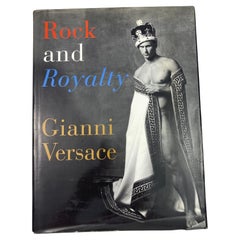 Rock and Royalty Gianni Versace Livre de table à couverture rigide, 1ère édition Grand format