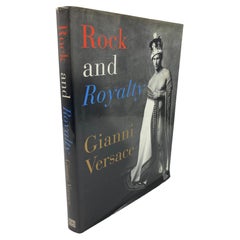 Rock and Royalty Gianni Versace Livre de table à couverture rigide, 1ère édition Grand format