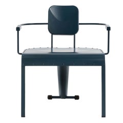 Rock Blue Lounge Armchair by Marc Sadler