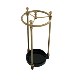 Rock Brass Umbrella Stand