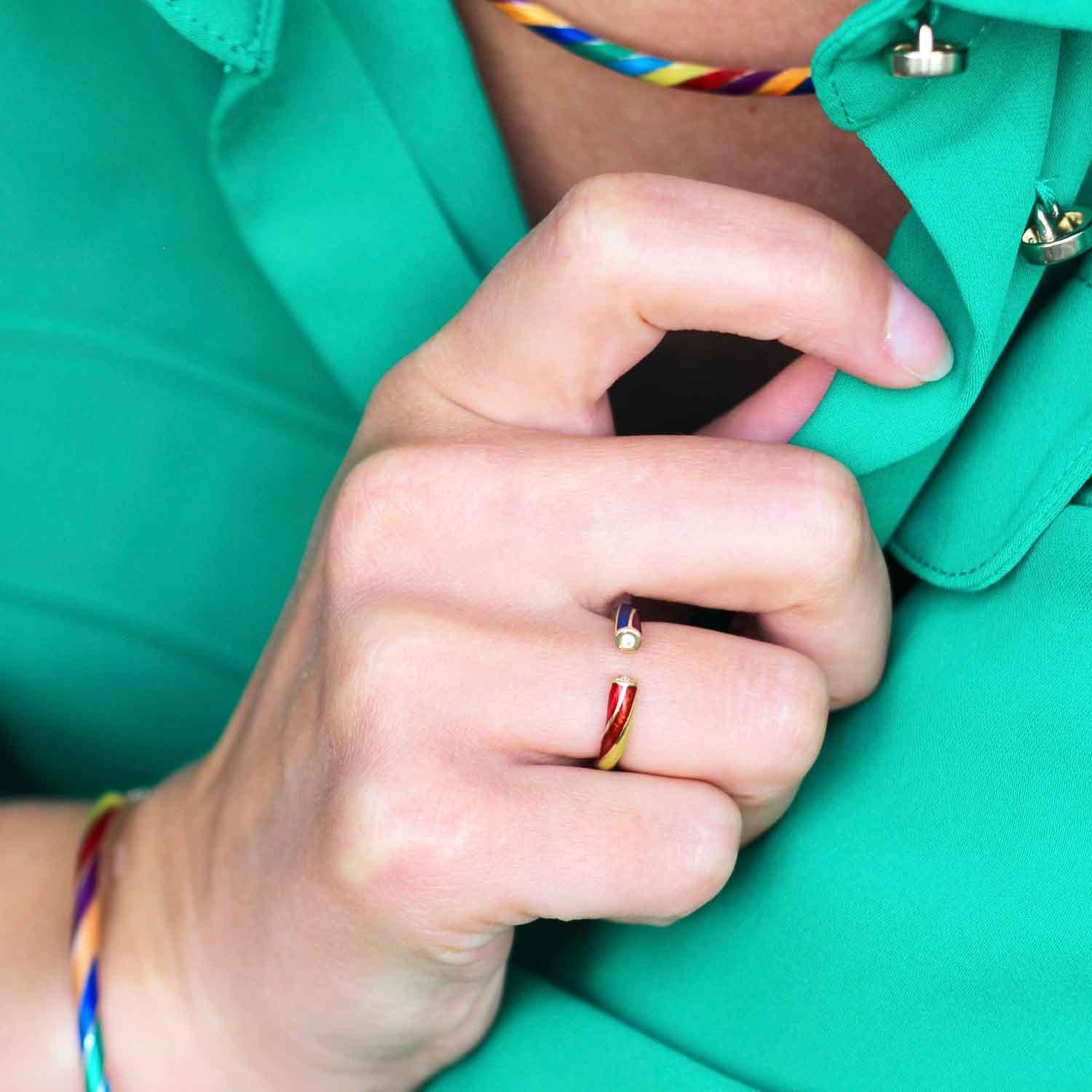 Pulsera arco iris Rock Candy en Nuevo estado para la venta en Chertsey, GB
