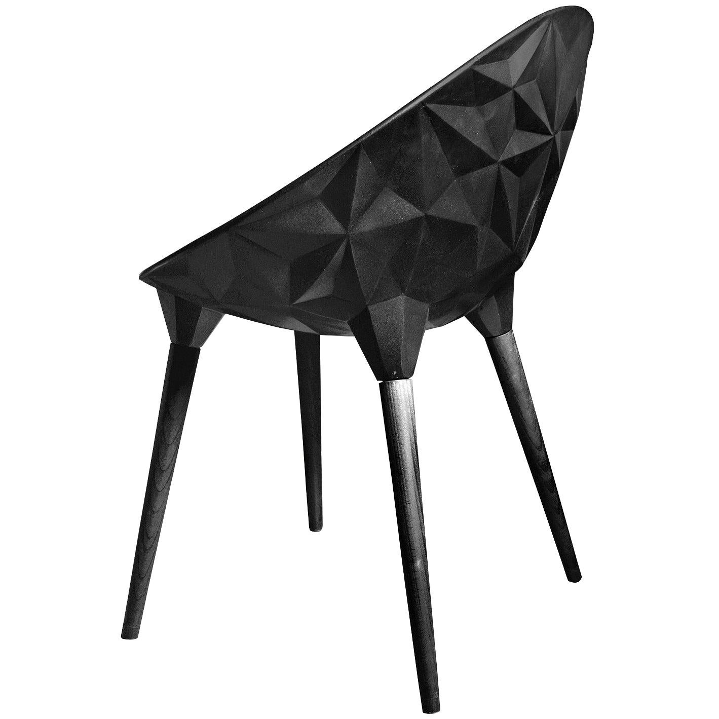 „Rock Chair“ Schwarzer, weißer oder grauer Esszimmerstuhl von Moroso für Diesel