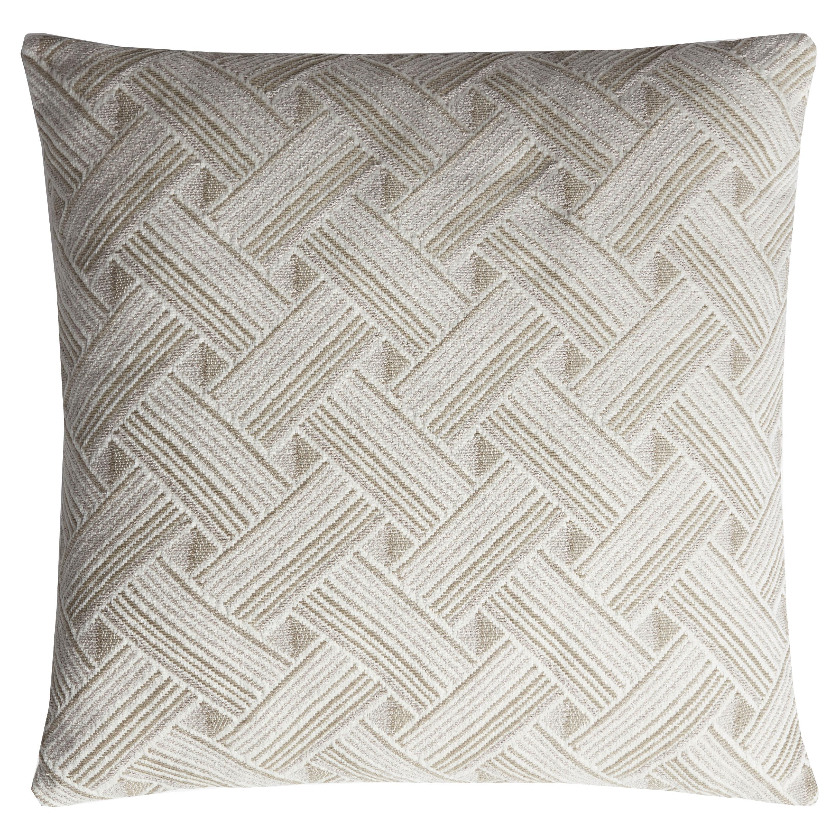 Rock Collection Cushion Beige For Sale