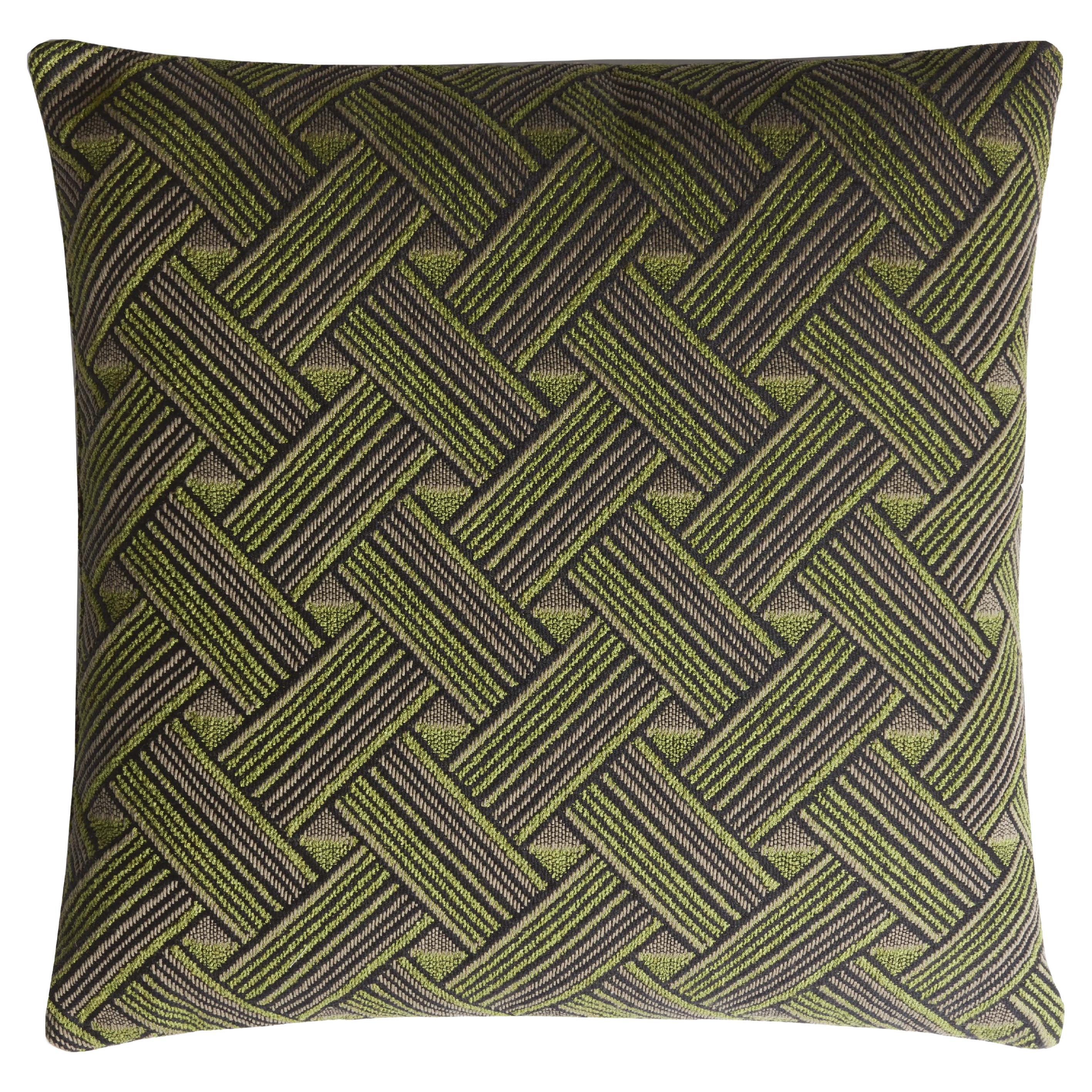 Rock Collection Cushion Green For Sale