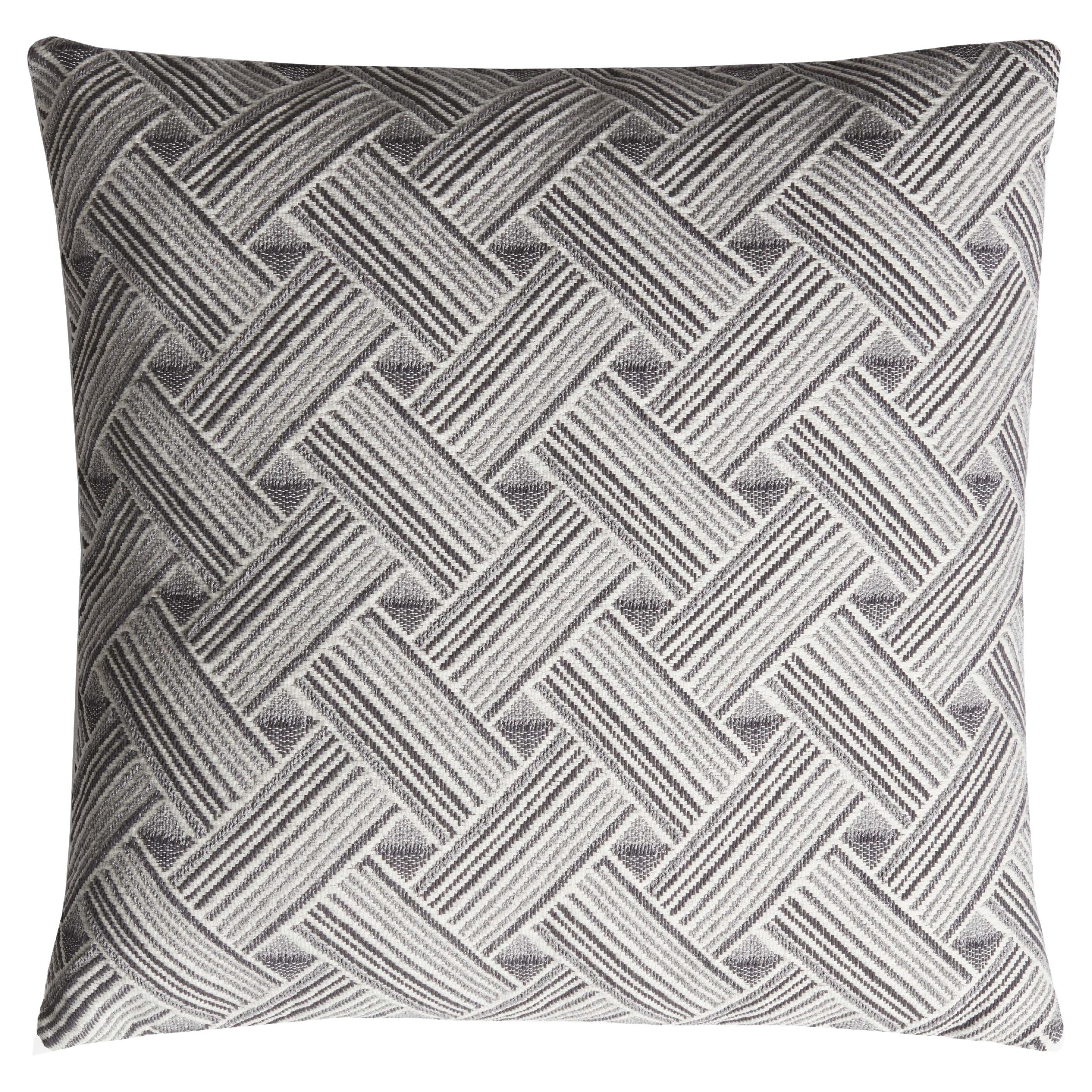 Rock Collection Cushion Grey For Sale