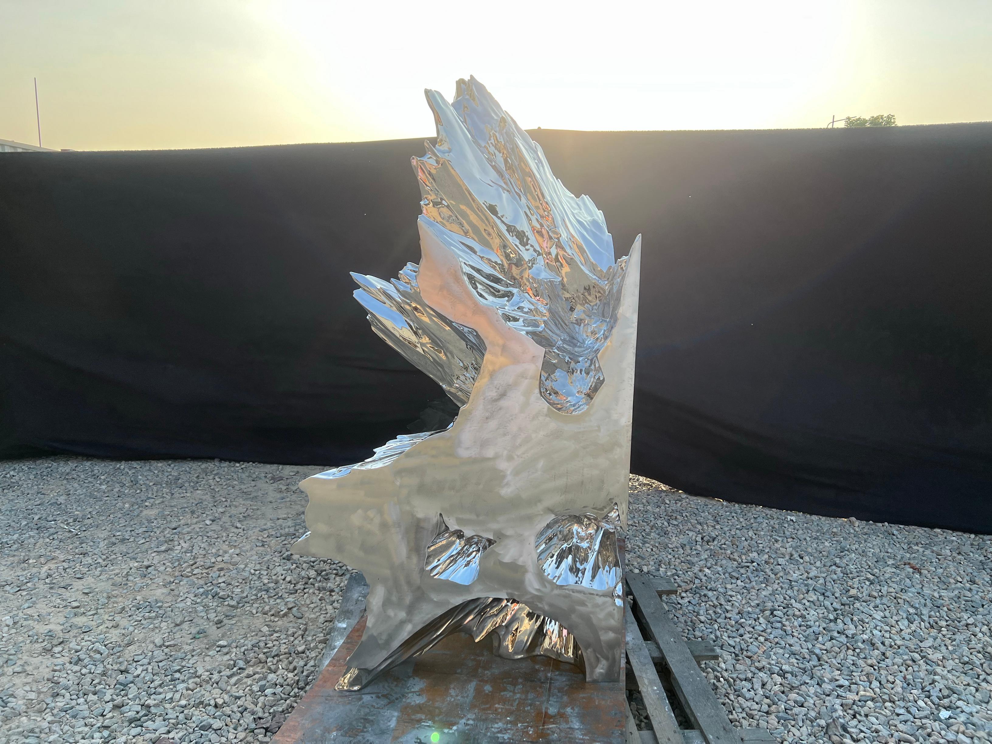 Rock Corner Sculpture, Spectra Collection For Sale 9