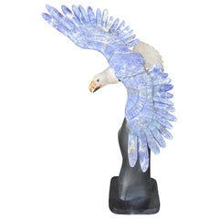 Rock Crystal and Lapis Eagle