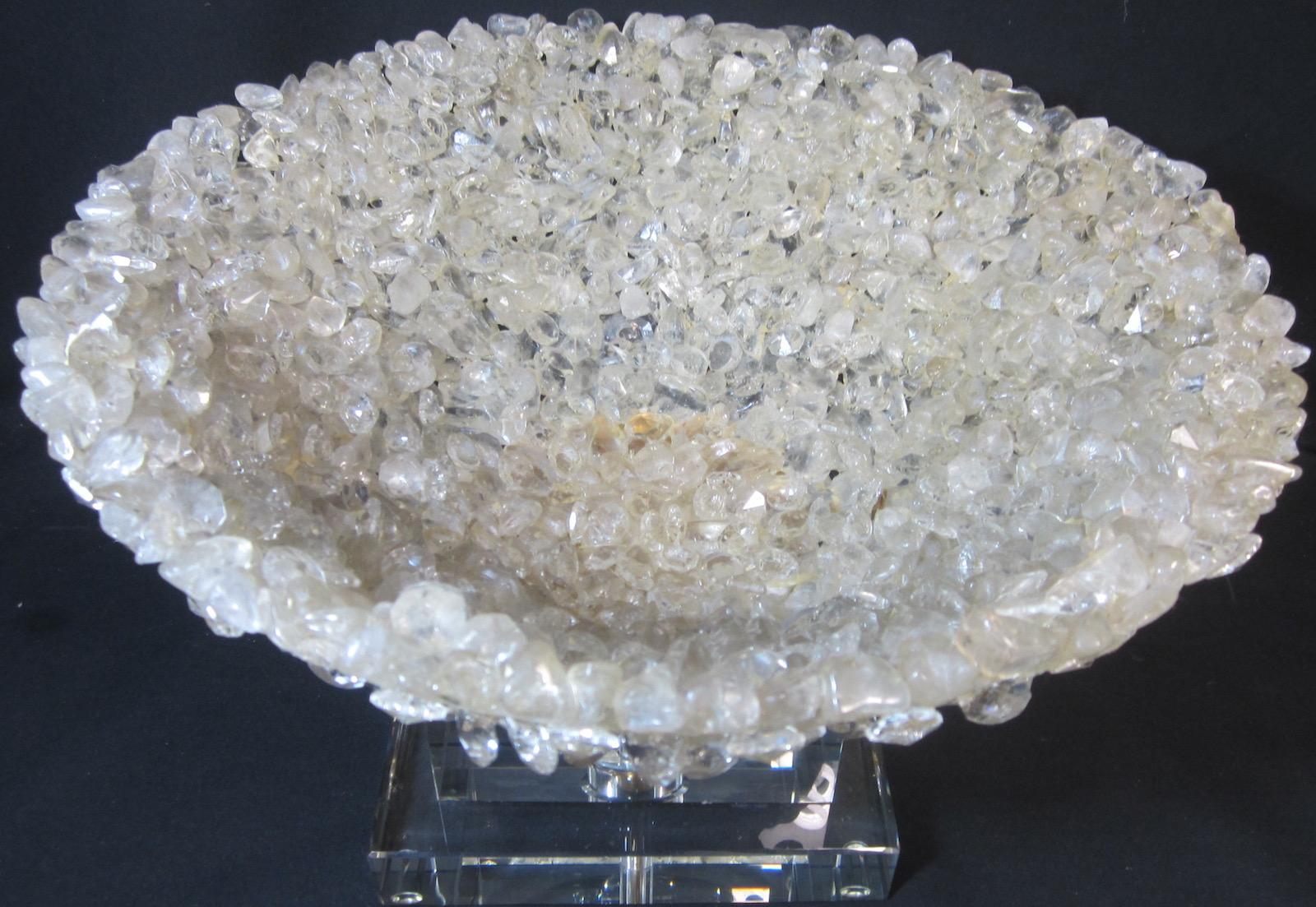 French Rock Crystal Bowl For Sale