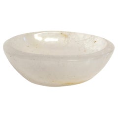 Cuenco de Cristal de Roca con Rutilo Dorado 7 Lb