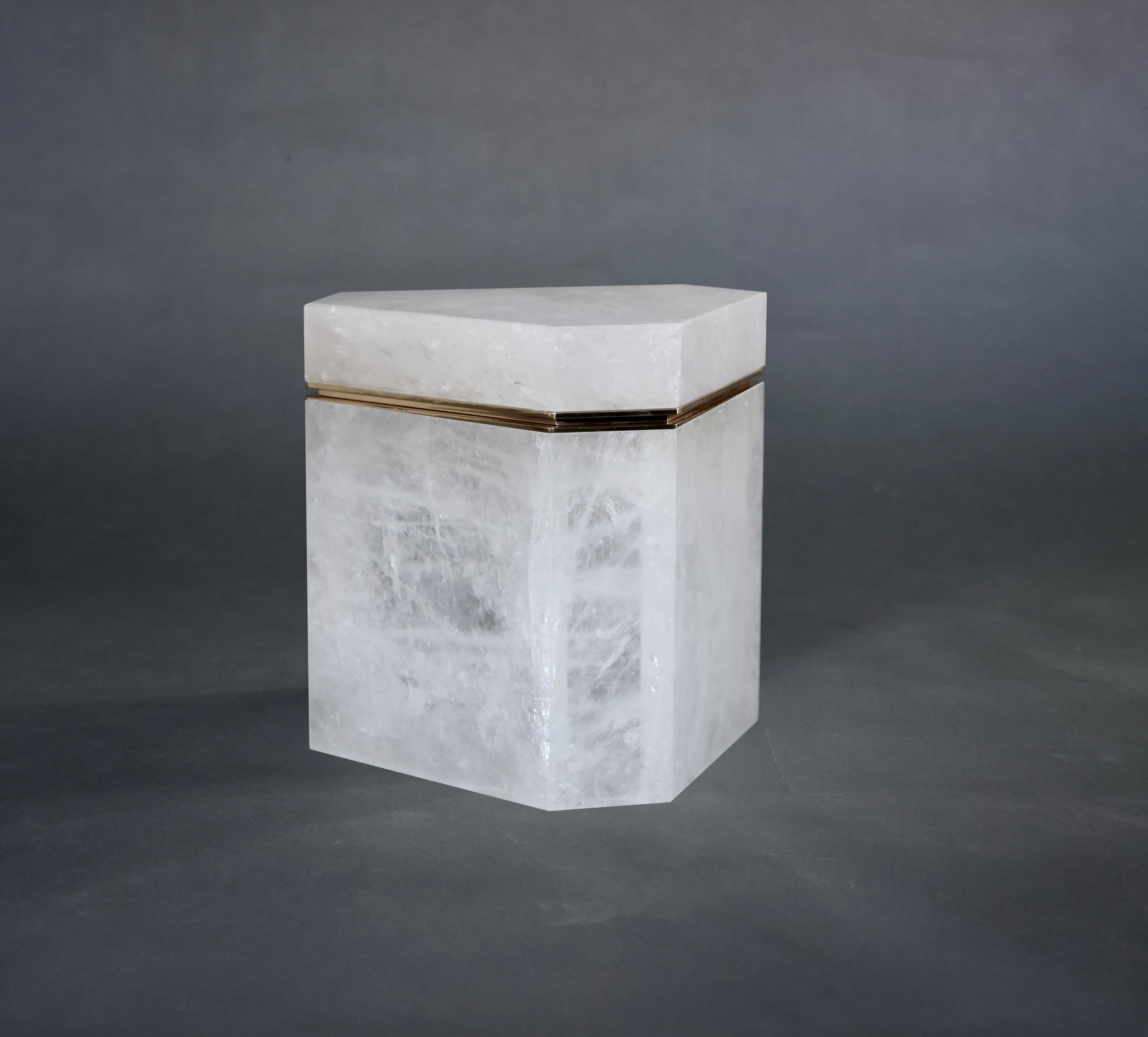 Rock Crystal Boxes by Phoenix For Sale 1