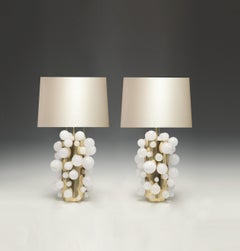 Rock Crystal Bubble Lamps by Phoenix