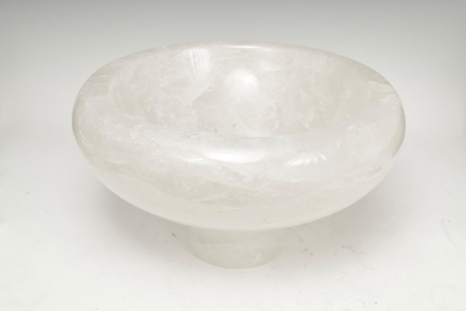 XXIe siècle et contemporain Centre de table en cristal de roche par Phoenix en vente