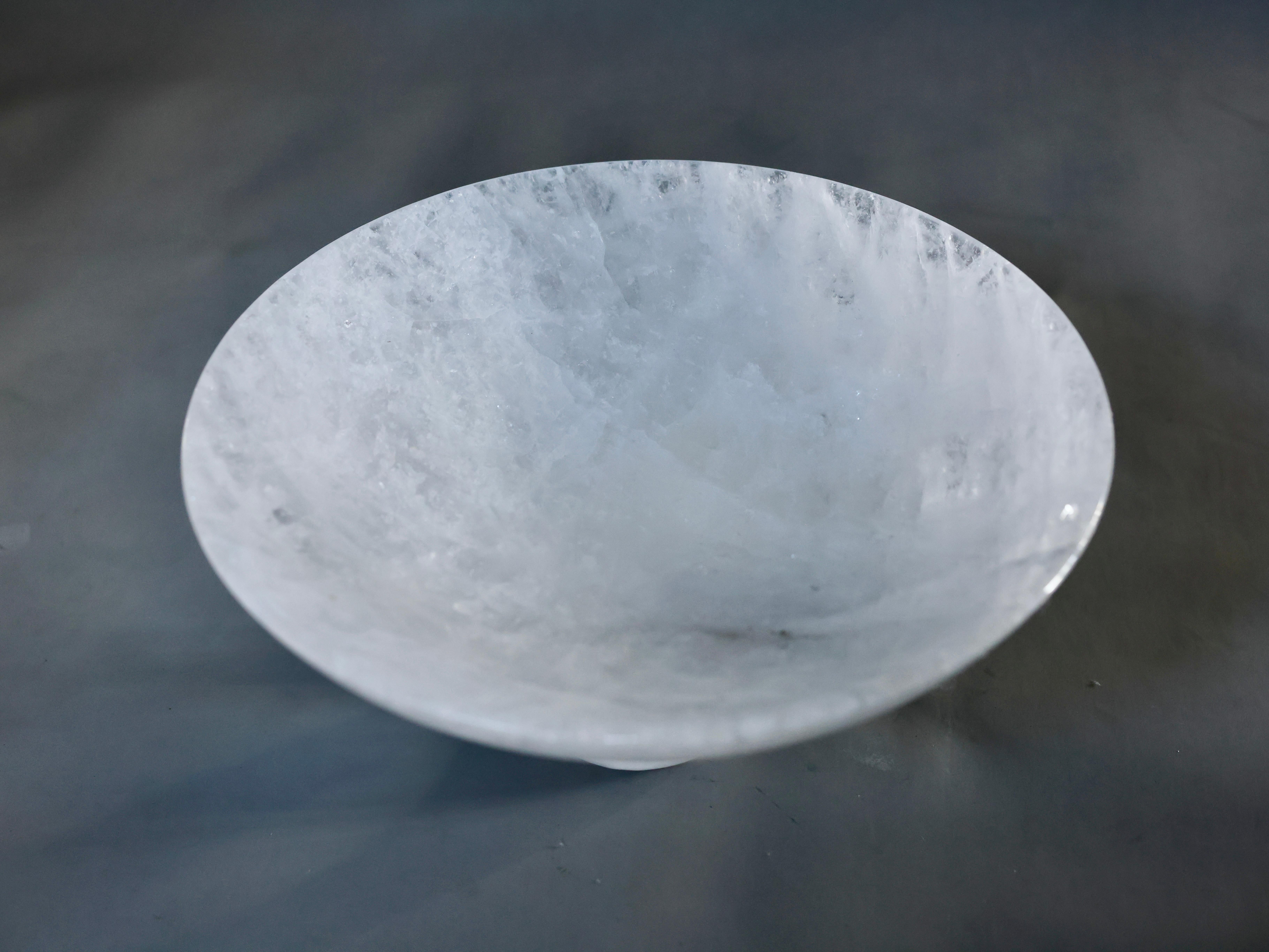 Centre de table en cristal de roche par Phoenix Neuf - En vente à New York, NY