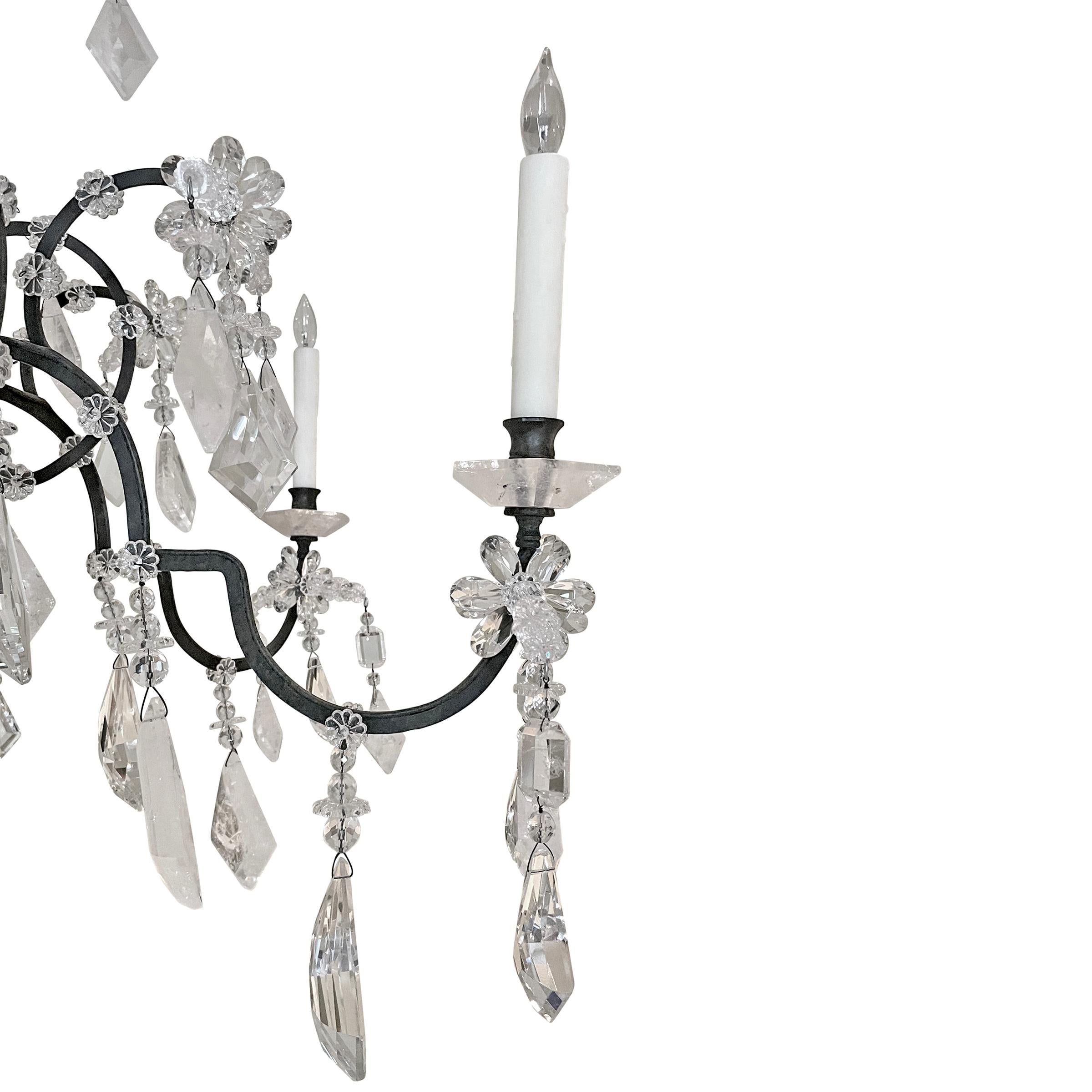 Dennis and Leen Rock Crystal Chandelier 4