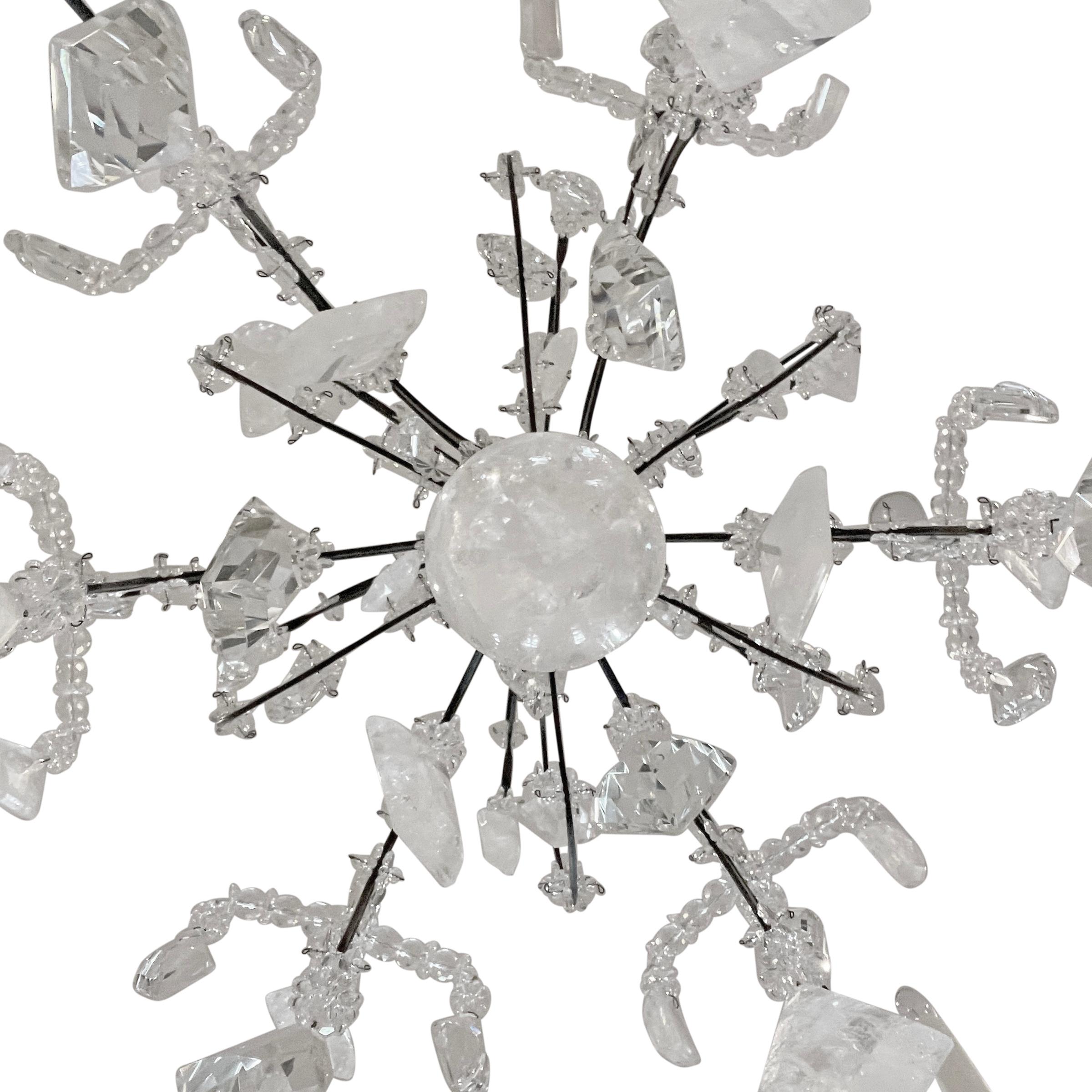 Dennis and Leen Rock Crystal Chandelier 8