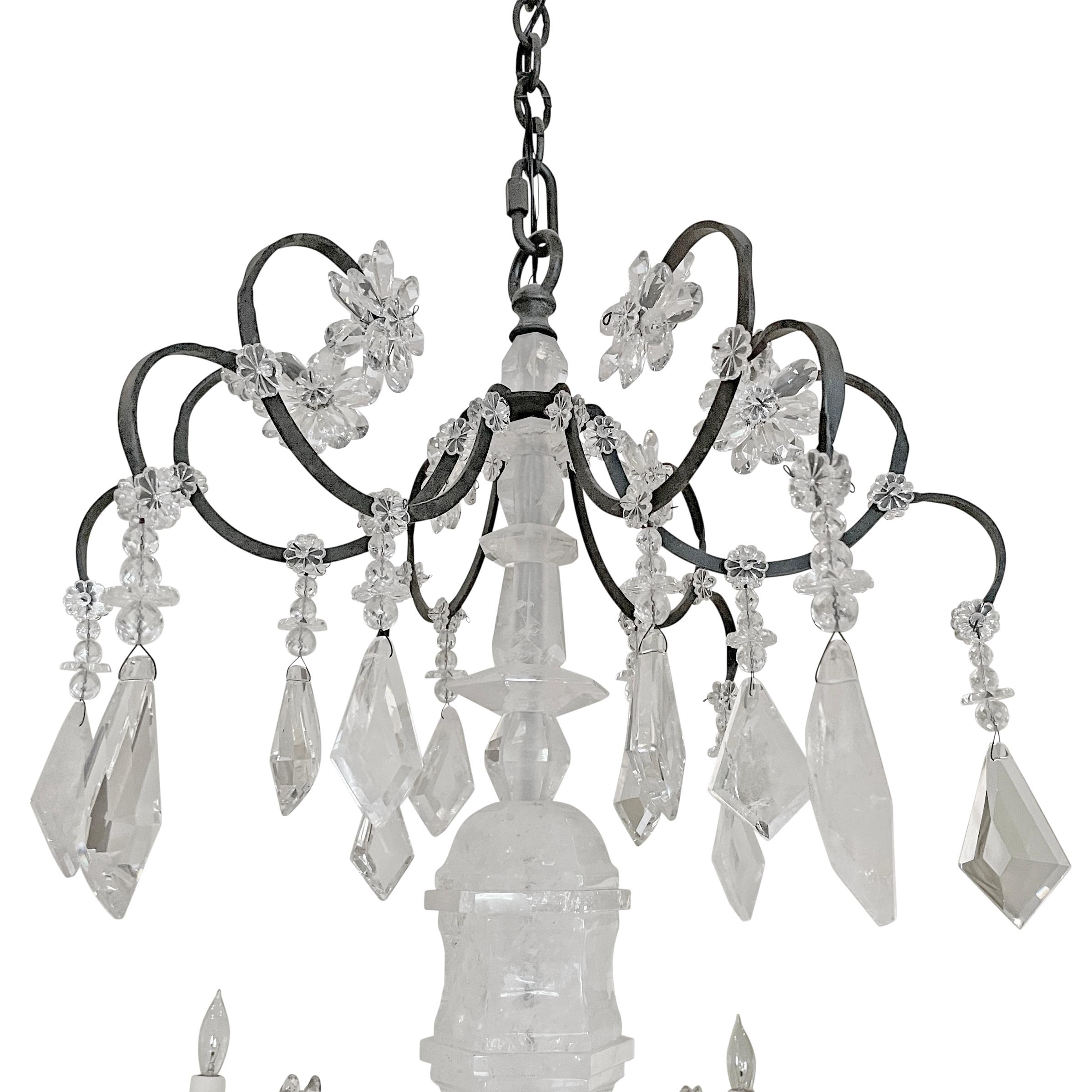 Dennis and Leen Rock Crystal Chandelier 1