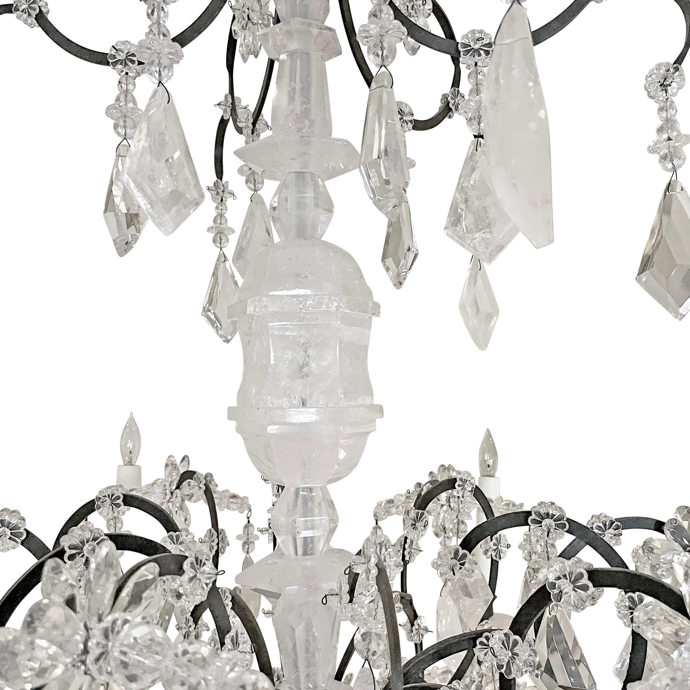 Dennis and Leen Rock Crystal Chandelier 2
