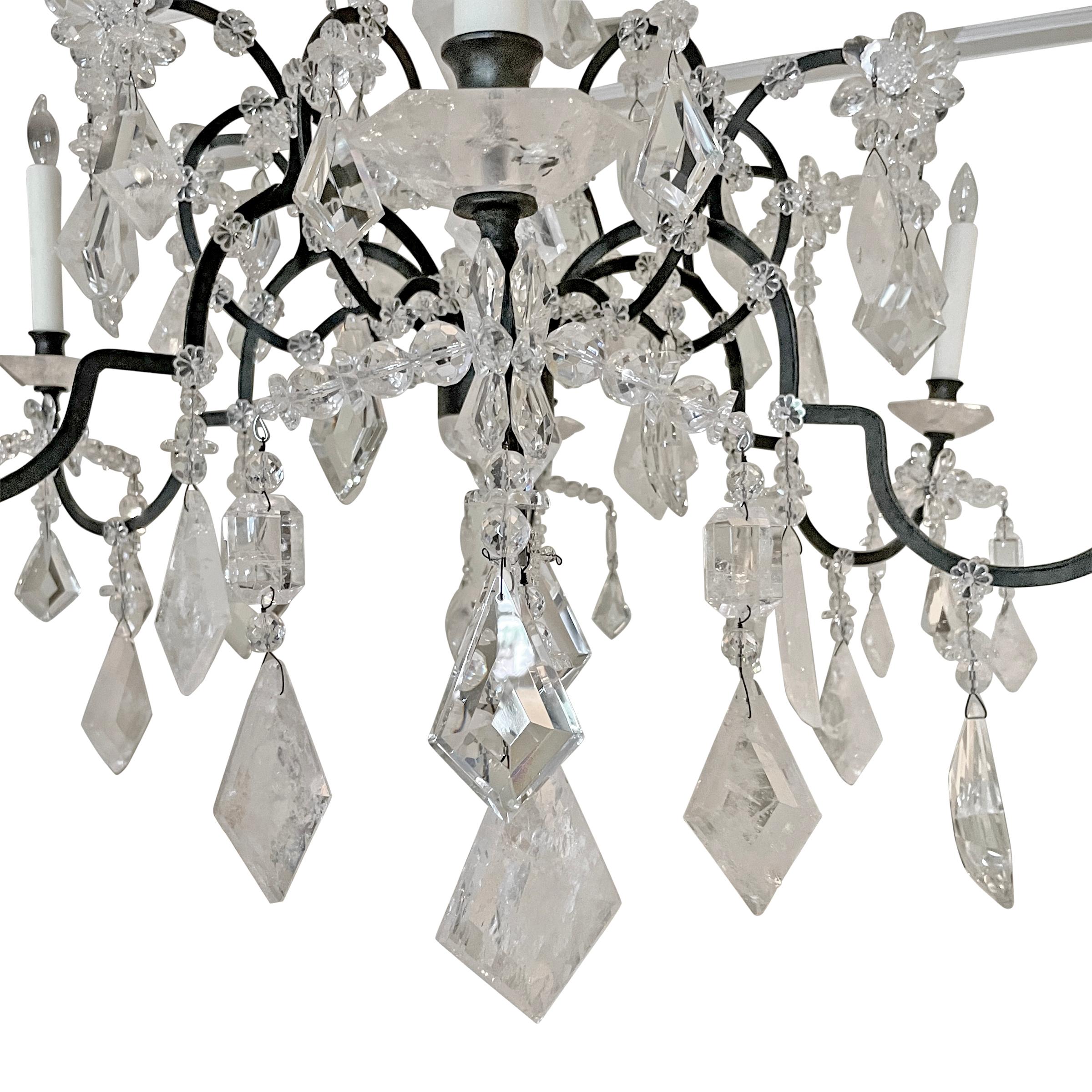 Dennis and Leen Rock Crystal Chandelier 3