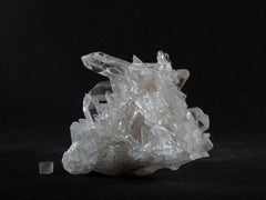 Rock crystal cluster
