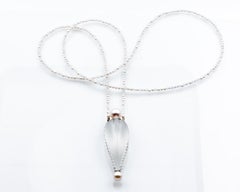 Rock Crystal Cultured Pearls Flacon Freshwater & Rock Crystal Pearls Necklace