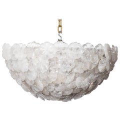 Rock Crystal Flower Basket Chadeleir