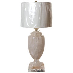 Bergkristall-Lampe