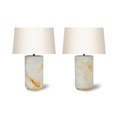 Rock Crystal lamps By Phoenix