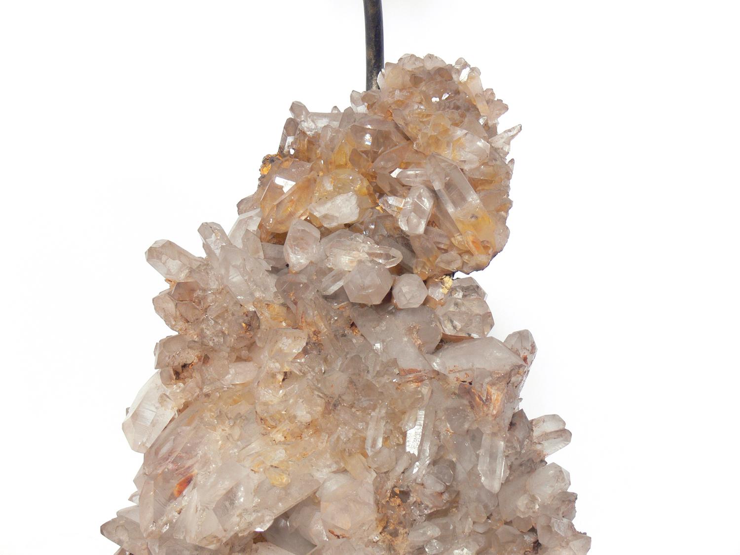 Rock Crystal Lamps designed by Carole Stupell 1