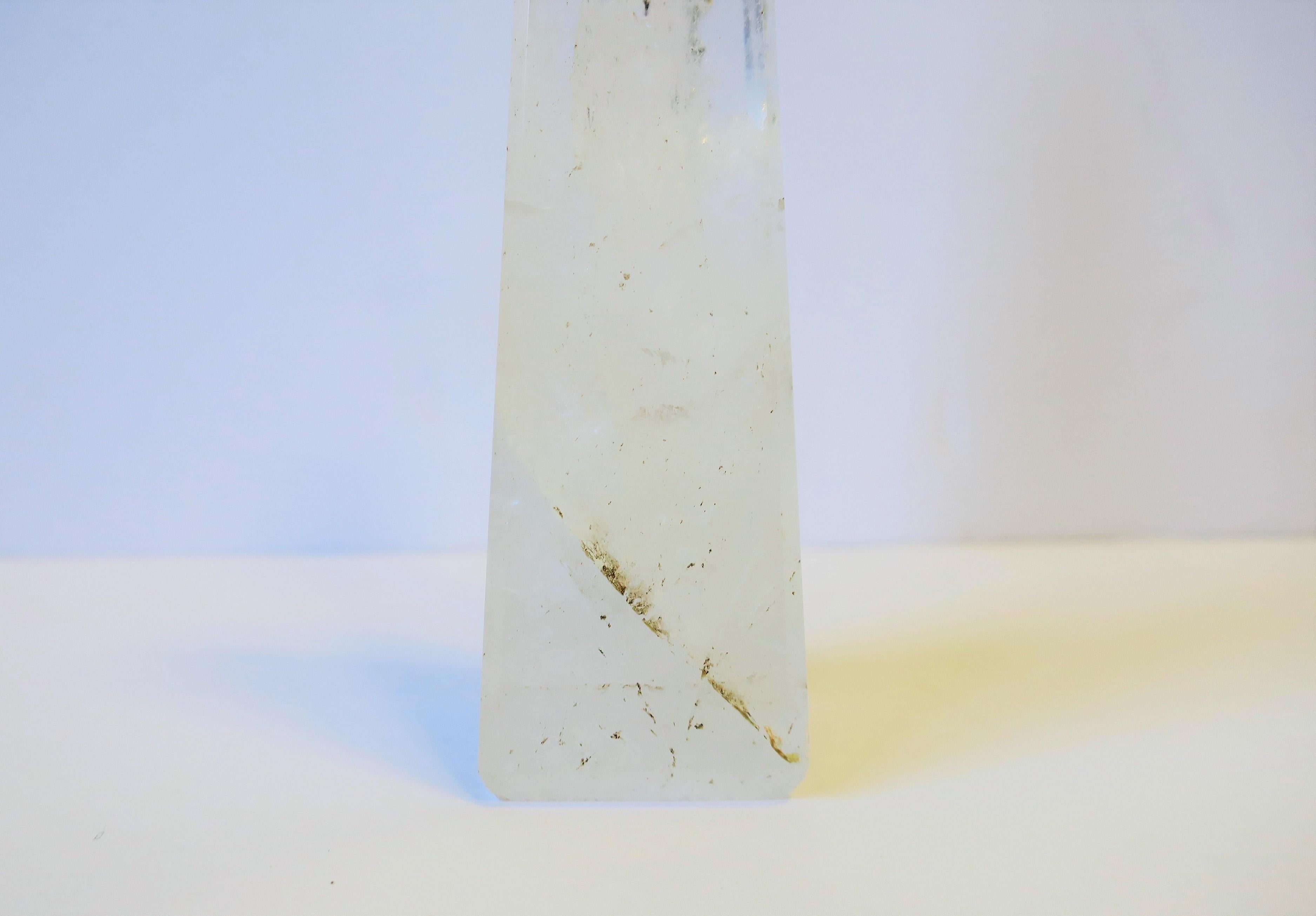 Rock Crystal Obelisk For Sale 8