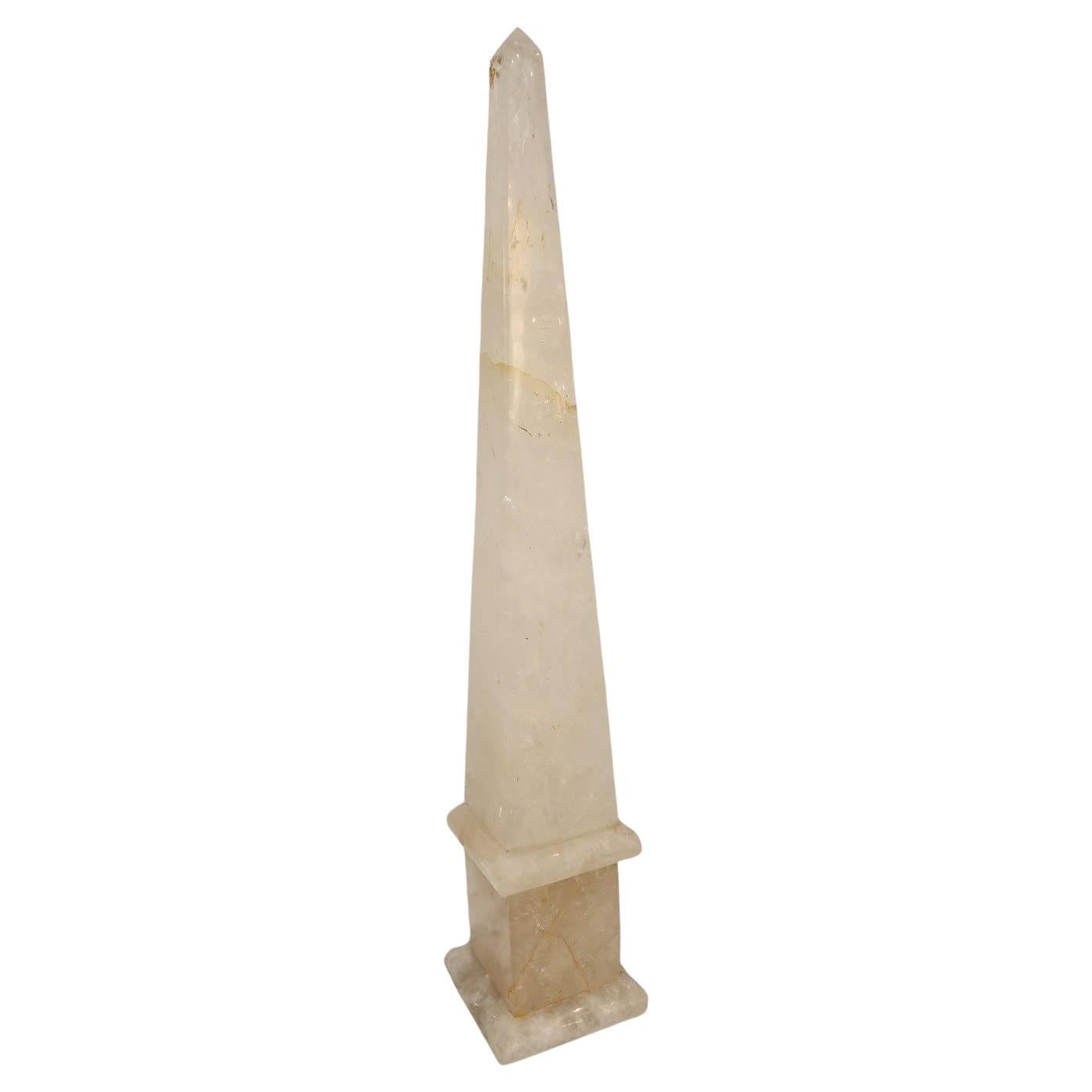 Obelisco de cristal de roca