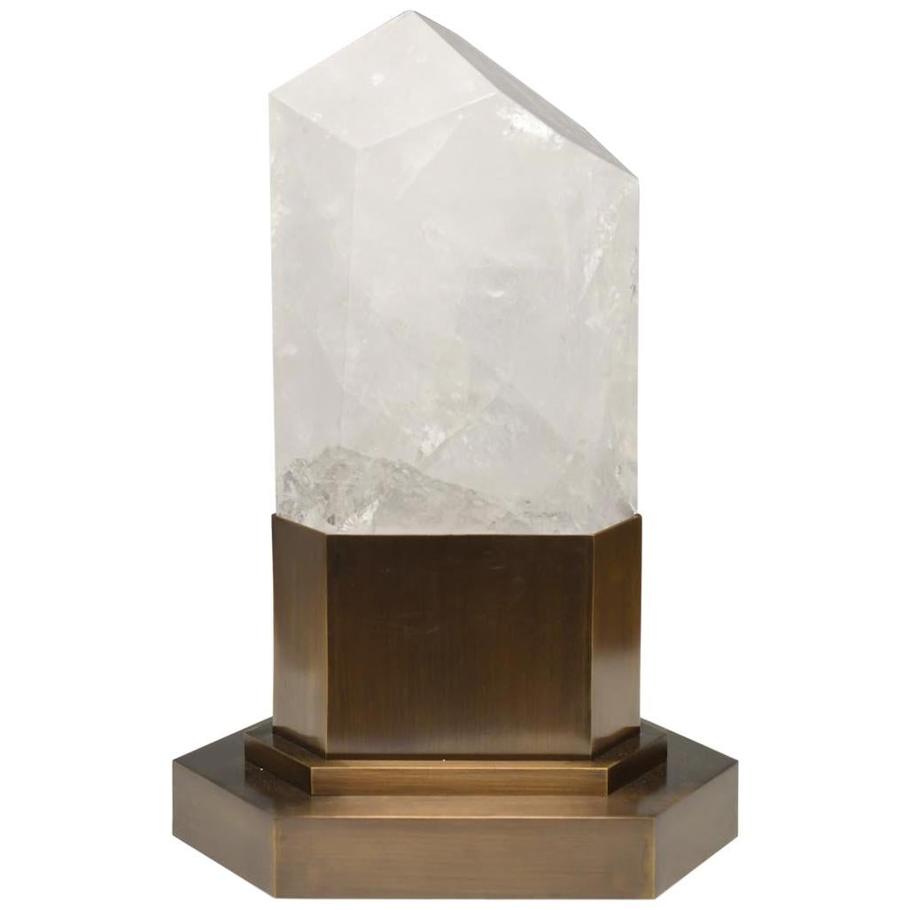 Rock Crystal Obelisk Light by Phoenix
