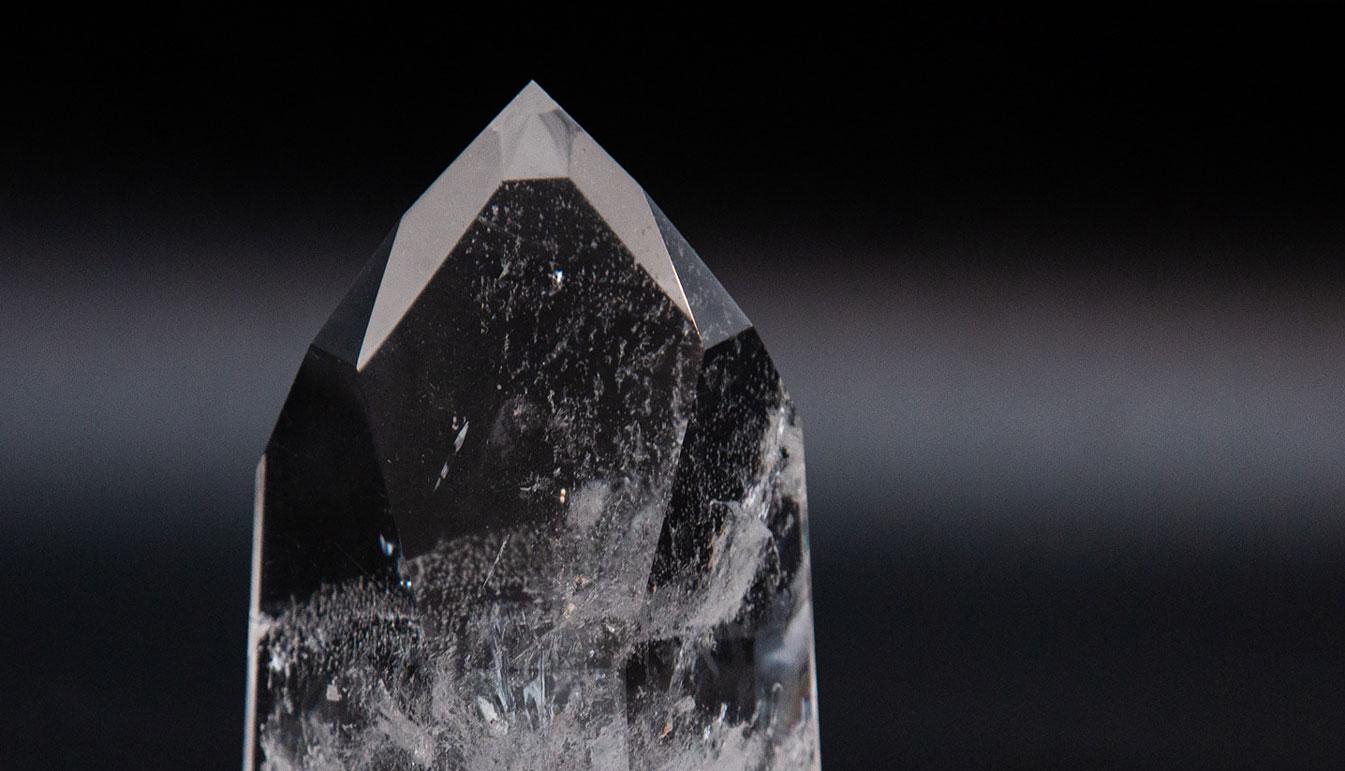 Contemporary Rock Crystal Point