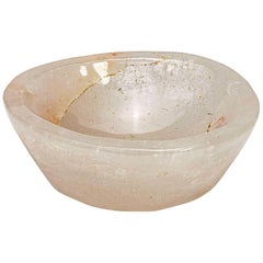 Rock Crystal Quartz Bowl