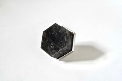 Bouton en cristal de roche et quartz par Phoenix