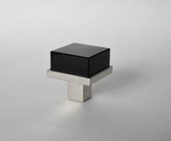 Bouton en cristal de roche et quartz par Phoenix
