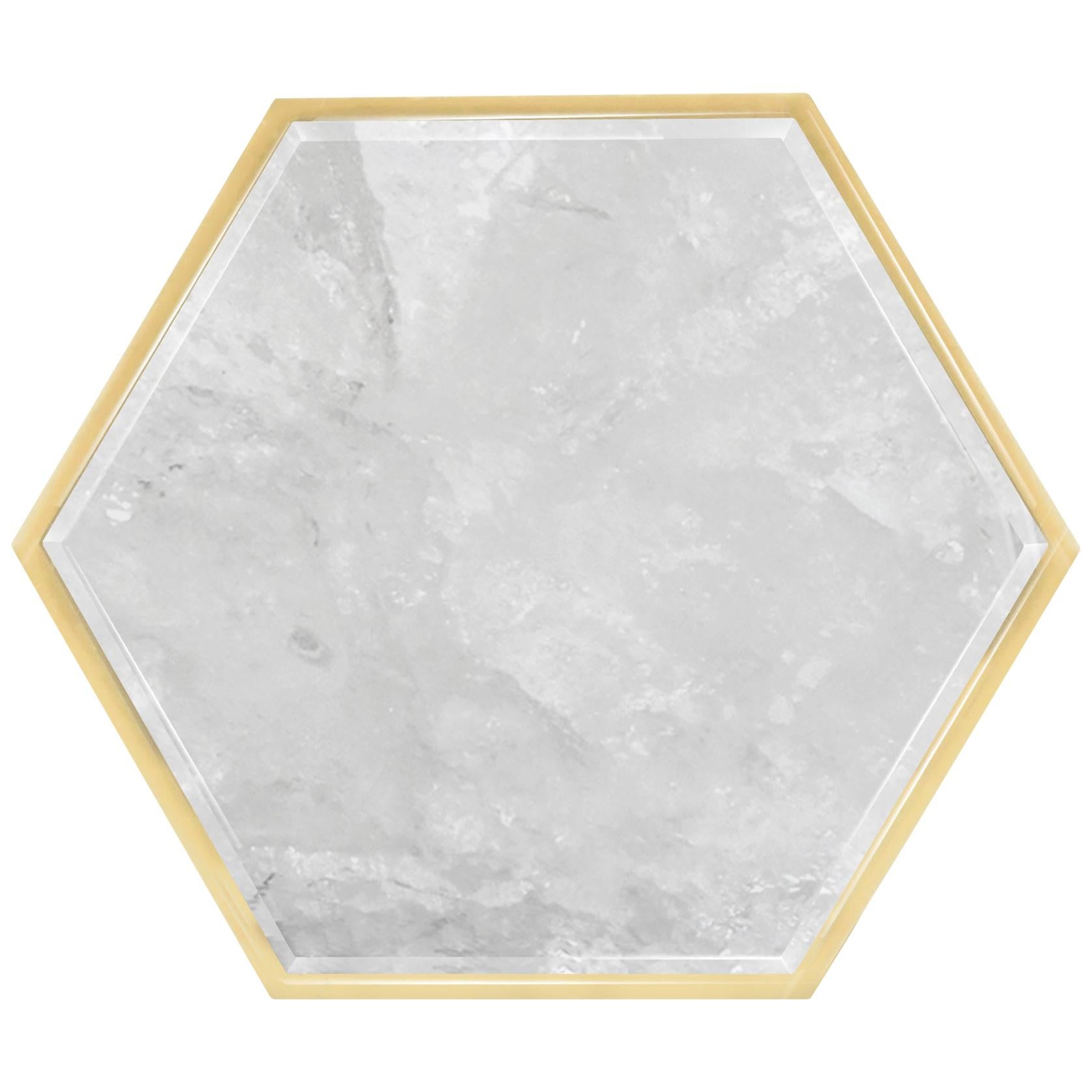 Rock Crystal Quartz Knob by Phoenix For Sale