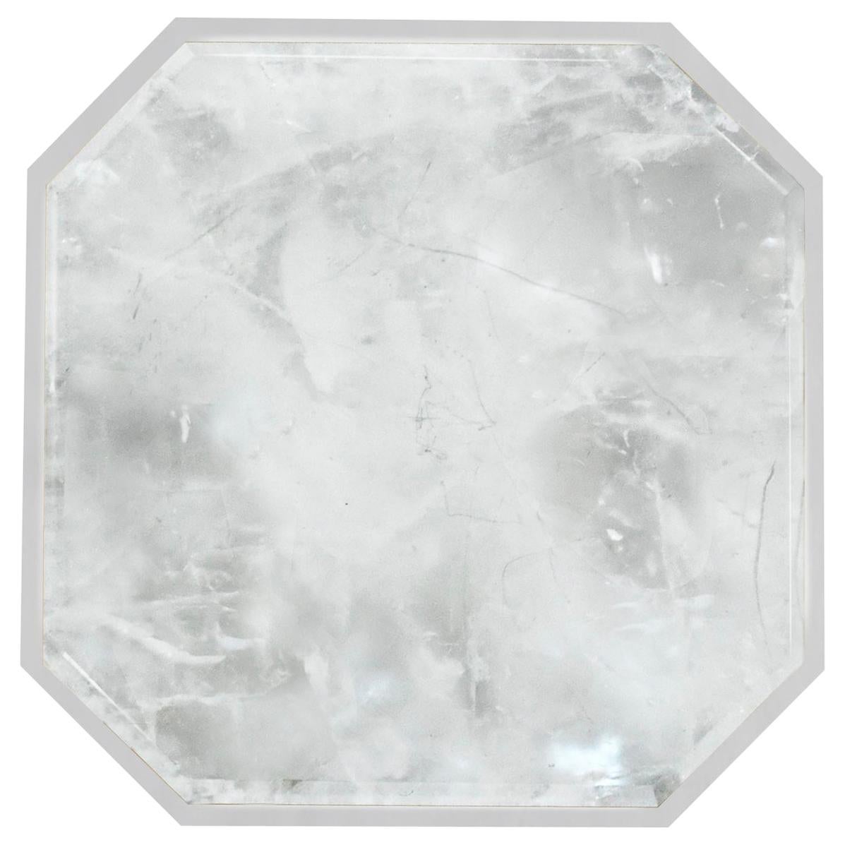 Bergkristall Quarz Knopf von Phoenix im Angebot