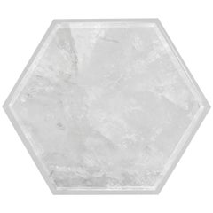 Bergkristall Quarz Knopf von Phoenix