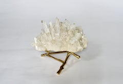 Escultura de cristal de roca