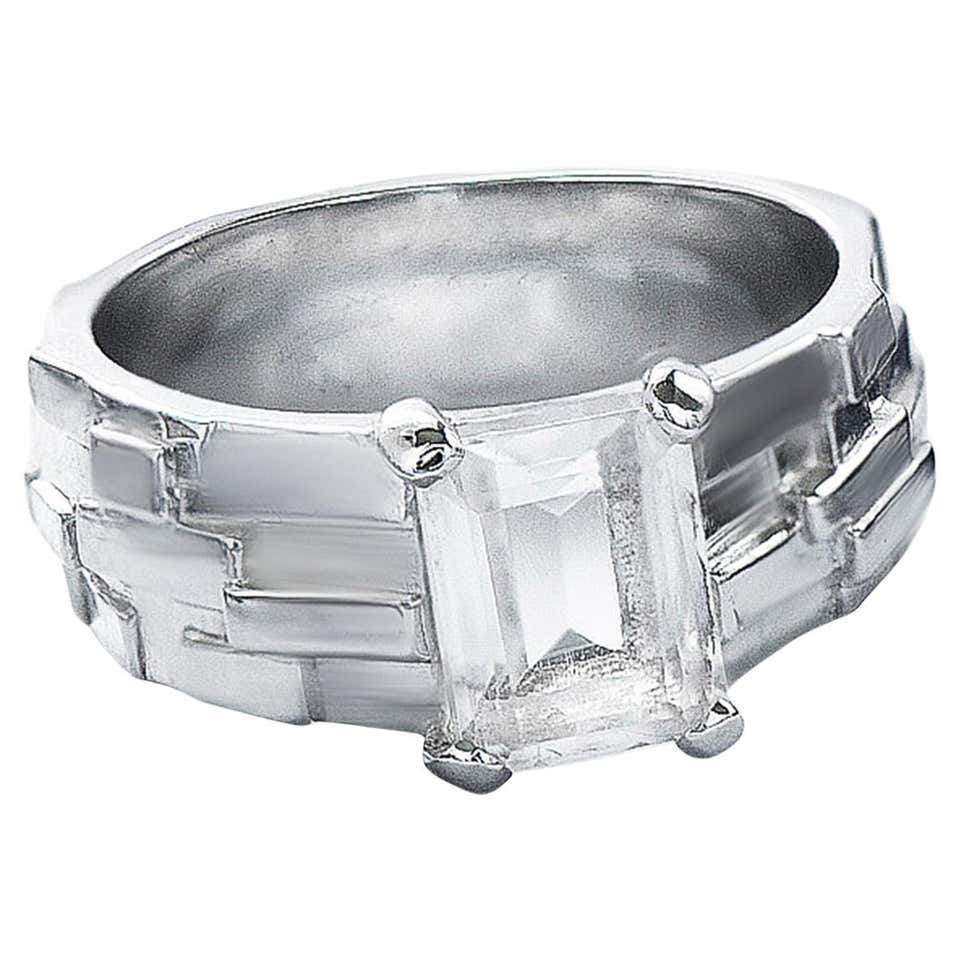 Rare Rings With Rocks Antique Rock Crystal Engagement Rings - 8 For Sale at 1stDibs | vintage ...