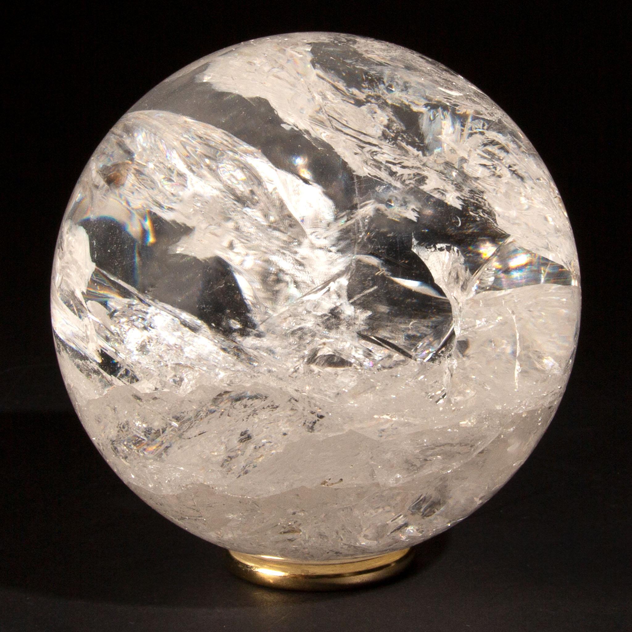 Rock Crystal Sphere, 4.5