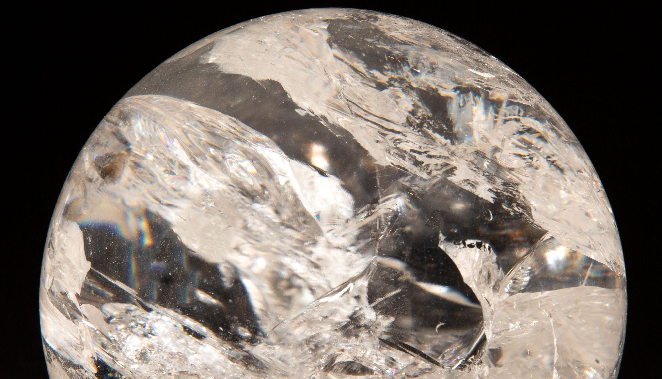 Rock Crystal Sphere, 4.5