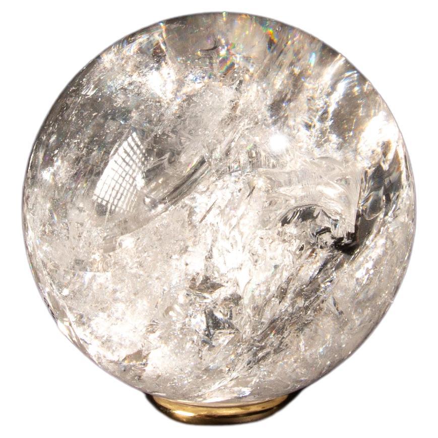 Rock Crystal Sphere, 4.5"