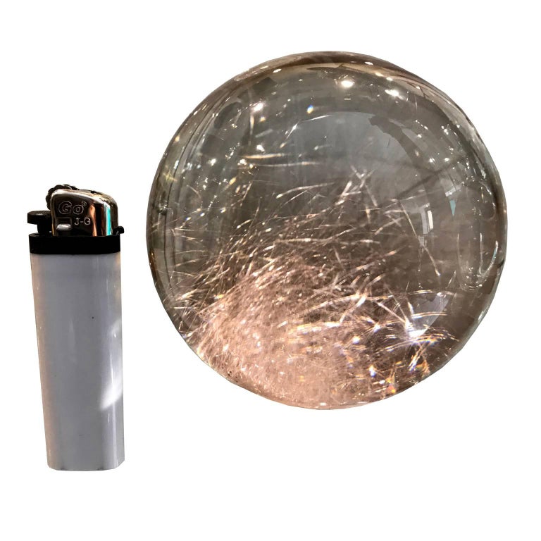 Rock Crystal Sphere For Sale at 1stdibs