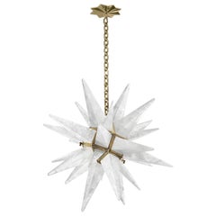 STAR22 Rock Crystal Star Chandeliers by Phoenix