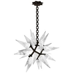 STAR22 Rock Crystal Star Chandeliers by Phoenix