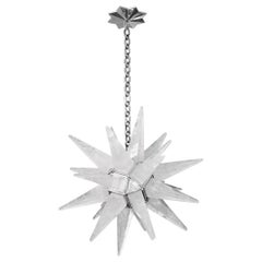 STAR22 Rock Crystal Star Chandeliers by Phoenix